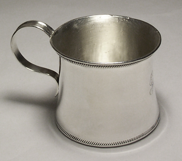Sterling Silver Baby Cup Restored